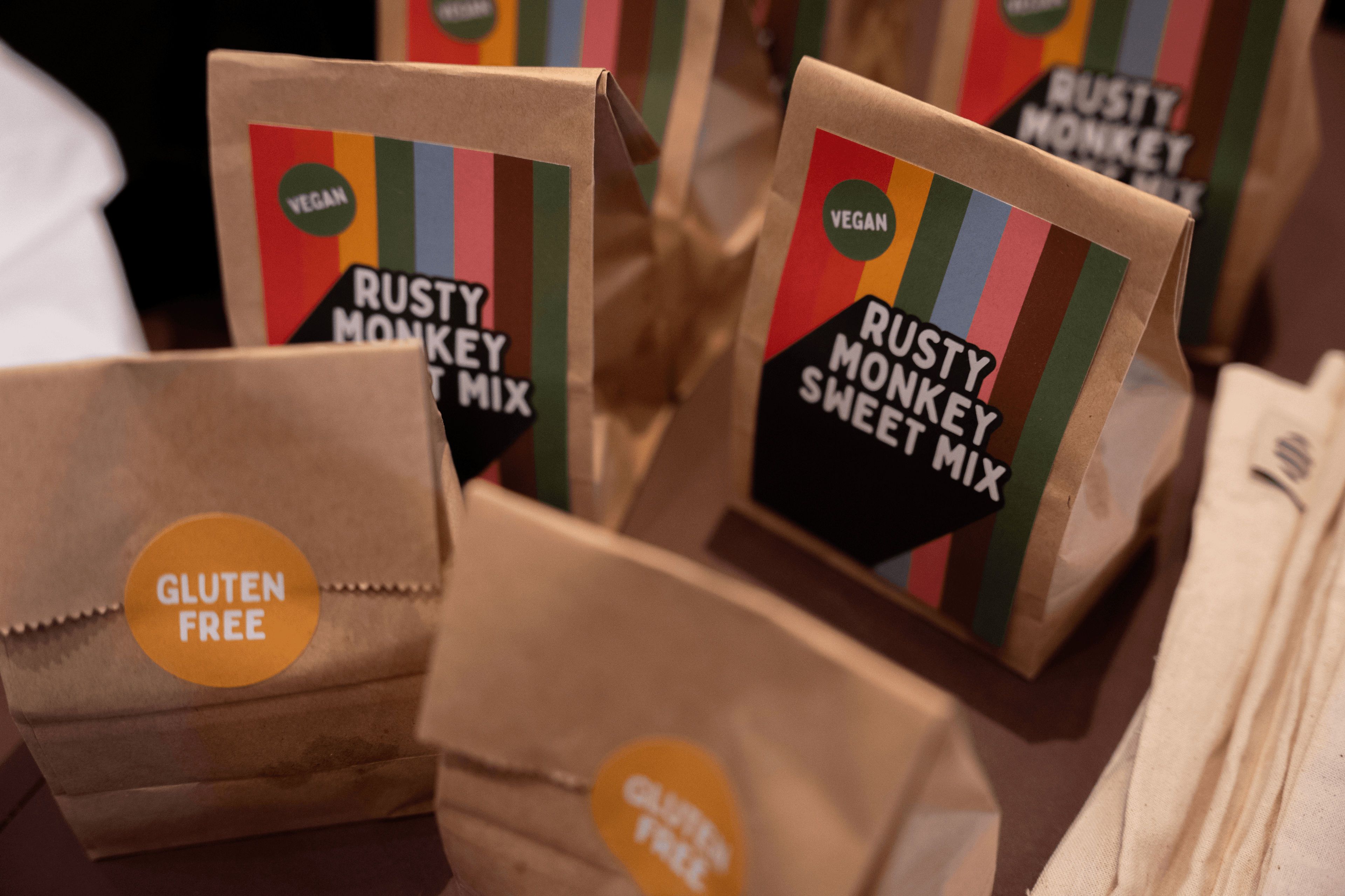 Rusty Monkey vegan sweet mix.